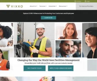 Vixxo.com(Streamlining Facilities Management Through Asset Management) Screenshot