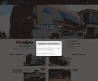 Viyakaravan.com(Viya Karavan Cam Turizm Denizcilik Tic) Screenshot