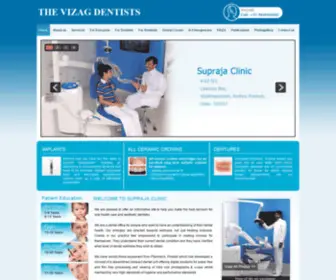 Vizagdentists.com(The Vizag Dentists) Screenshot