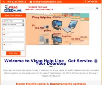 Vizaghelpline.com(Vizaghelpline) Screenshot