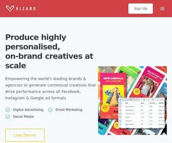 Vizardapps.com(Personalized, on) Screenshot