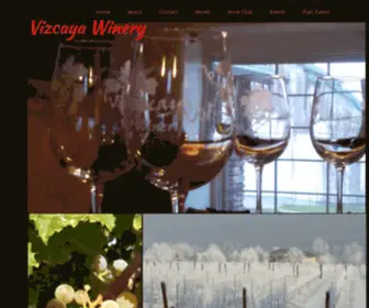 Vizcayawinery.com(Vizcaya Winery) Screenshot