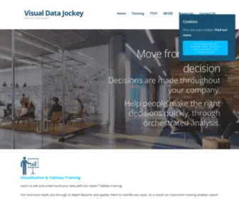 Vizdj.com(Tableau Training in London and Birmingham) Screenshot