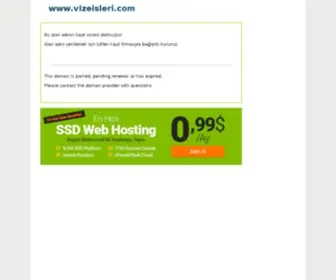 Vizeisleri.com(Vize İşleri) Screenshot