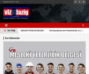 Vizelazig.com(Elazığ Almanca Tercüme) Screenshot