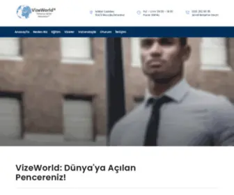 VizeWorld.com(Vize Başvuru Merkezi) Screenshot