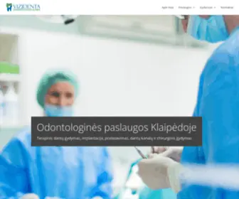 Vizidenta.lt(Odontologinės) Screenshot