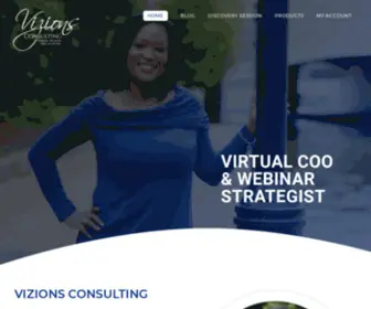 Vizionsconsulting.com(Vizions Consulting) Screenshot