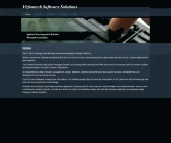 Viziontech.co.il(Viziontech Software Solutions) Screenshot