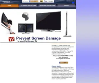 Vizomax.com(Protect your TV Screen in Style) Screenshot