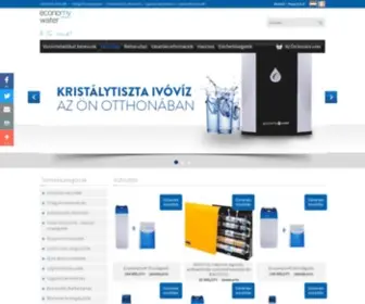 Viztisztitokeszulek.eu(Főoldal) Screenshot