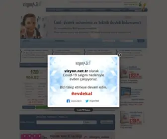 Vizyon.net.tr(Alan adı) Screenshot