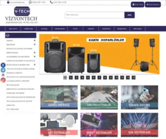 Vizyontech.com(Ses sistemi) Screenshot