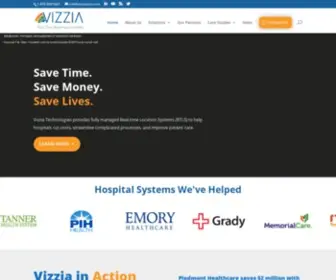 Vizziatech.com(A Full) Screenshot