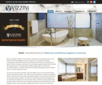 Vizzini.com.au(Bathroom and Kitchen Supplies Sydney) Screenshot