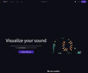 Vizzy.io(Music Video Maker) Screenshot