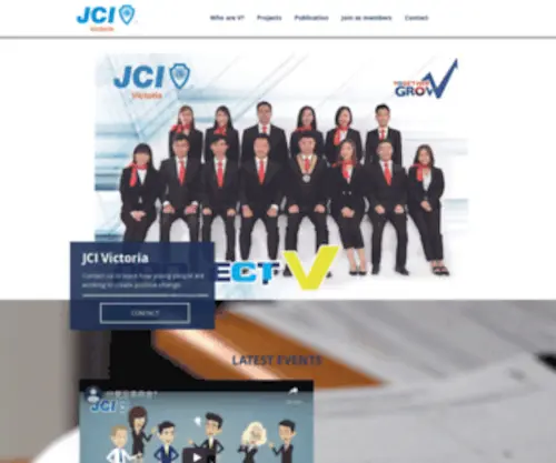 VJC.org.hk(JCI Victoria) Screenshot