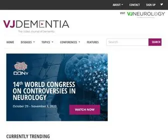 Vjdementia.com(Home) Screenshot