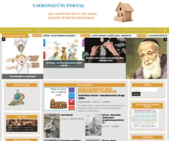 Vjeronaucni-Portal.com(VJERONAUČNI PORTAL) Screenshot