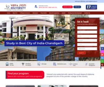 Vjes.org(Vidya Jyoti Eduversity) Screenshot