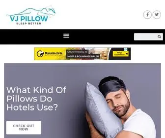 Vjpillow.com(Getting quality sleep) Screenshot