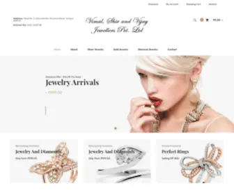 VJPlkanpur.com(No.1 Online Jewelry Store) Screenshot