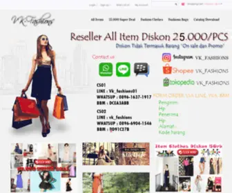 VK-Fashions.com(开启互联网之旅) Screenshot