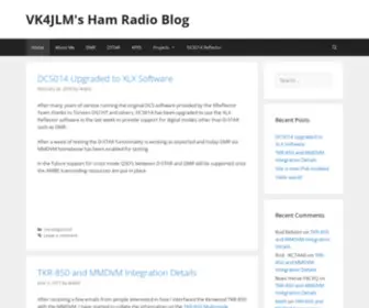 VK4JLM.com(VK4JLM's Ham Radio Blog) Screenshot