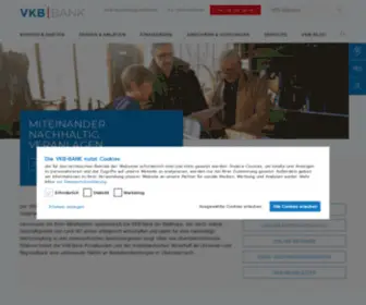 VKB.at(Ihre Regionalbank in Oberösterreich) Screenshot