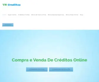 VKcreditos.com(Compra e Venda de Créditos Online) Screenshot