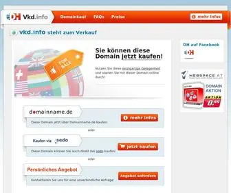 VKD.info(Domains für Domain) Screenshot
