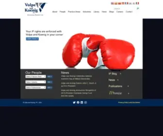 Vklaw.com(Volpe Koenig) Screenshot