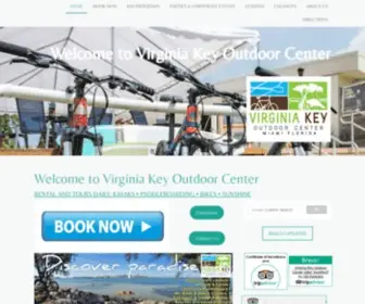 Vkoc.net(Best kayak paddleboard and bike rentals and tours in Miami Paddle with Manatees enjoy Full Moon or Sunset Tours Learn to ride with one of our pros) Screenshot