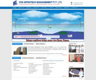 Vksinfra.com(VKS Infratech Management Private Limited) Screenshot