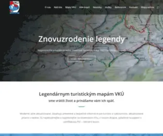 Vku-Mapy.sk(Moderné a aktuálne turistické mapy) Screenshot
