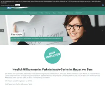 Vkubern.ch(Verkehrskunde-Center im Herzen von Bern) Screenshot