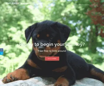 VKwrottweilers.com(German Rottweilers) Screenshot
