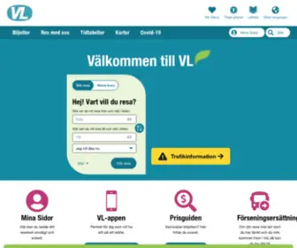 VL.se(Nästa buss) Screenshot