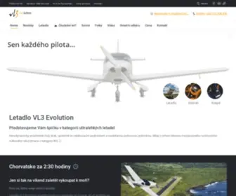 VL3.cz(Letadlo VL3 Evolution) Screenshot