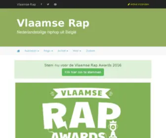 Vlaamserap.be(Vlaamse Rap) Screenshot