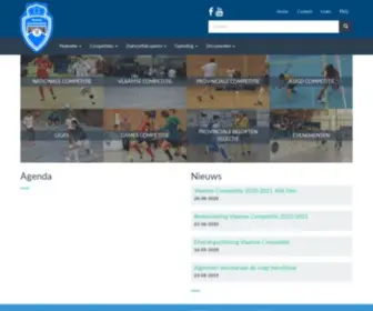 Vlaamsezaalvoetbalbond.com(Vlaamse Zaalvoetbalbond) Screenshot