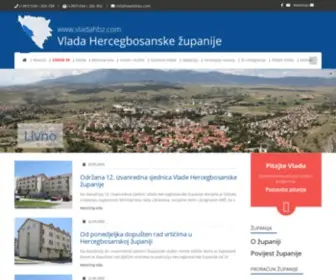 Vladahbz.com(Vlada Hercegbosanske) Screenshot