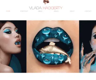 Vladamua.com(Vlada Haggerty Makeup & Photography) Screenshot