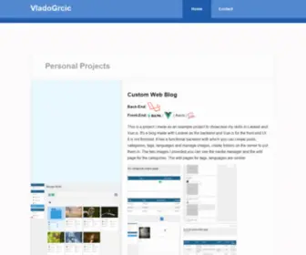 Vladogrcic.com(Vladogrcic) Screenshot