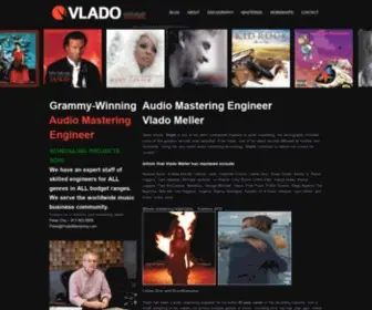 Vladomastering.com(Vlado Meller Audio Mastering. Services include mastering) Screenshot