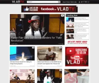 Vladtv.com(World's Leader in Urban News) Screenshot