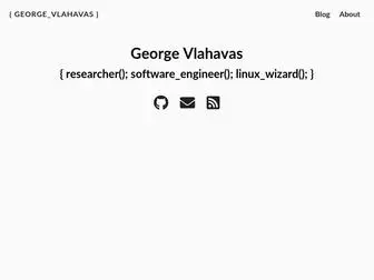 Vlahavas.com(George_Vlahavas) Screenshot