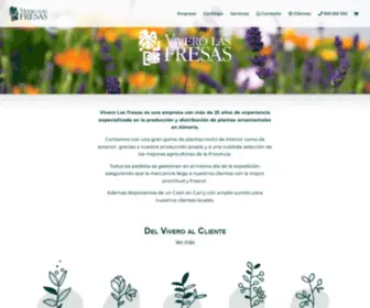 Vlasfresas.com(Vivero Las Fresas) Screenshot