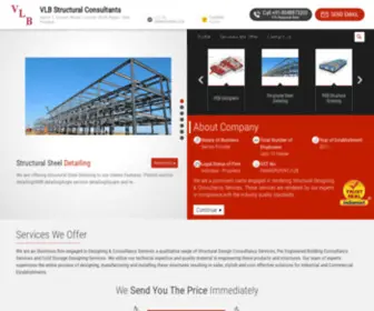 VLBStructuralconsultant.com(VLB Structural Consultants) Screenshot