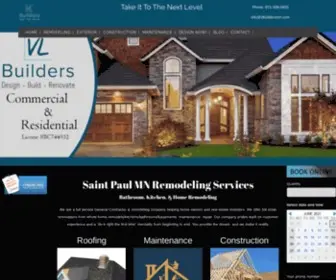 Vlbuildersmn.com(VL Builders) Screenshot